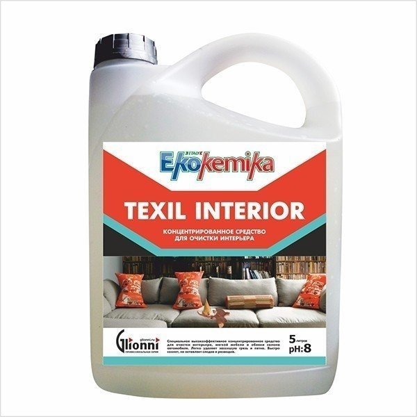 Ekokemika концентрированное средство для очистки интерьера textil interior