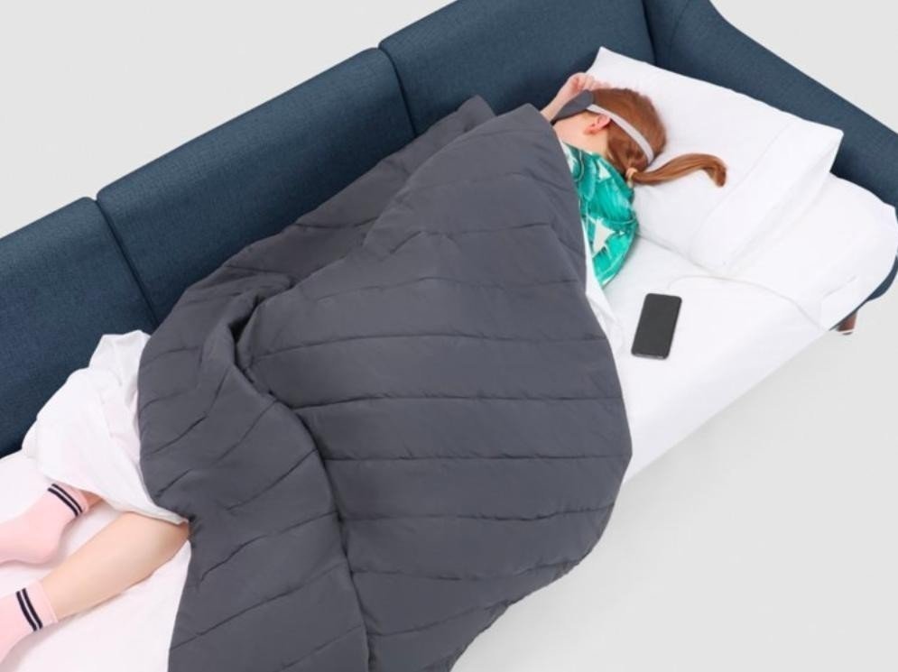 Тяжелое одеяло для улучшения сна