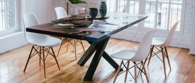 Дизайнерские кухонные столы