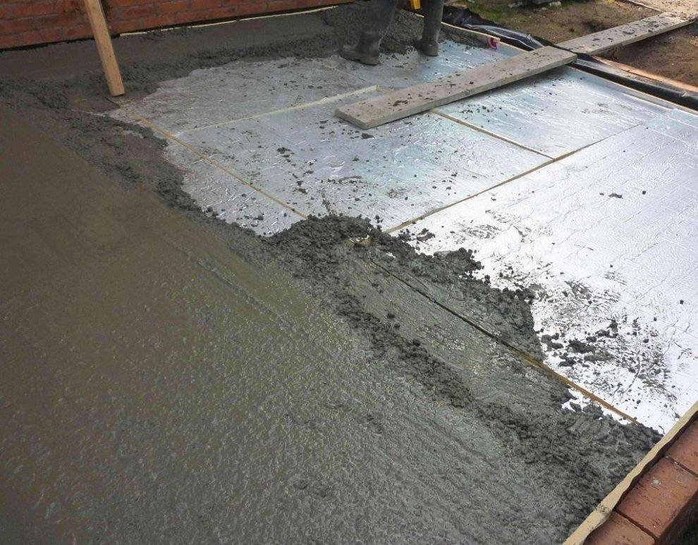 Теплоизоляция для бетонного пола в доме