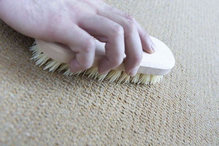 Губка для чистки ковров от шерсти животных