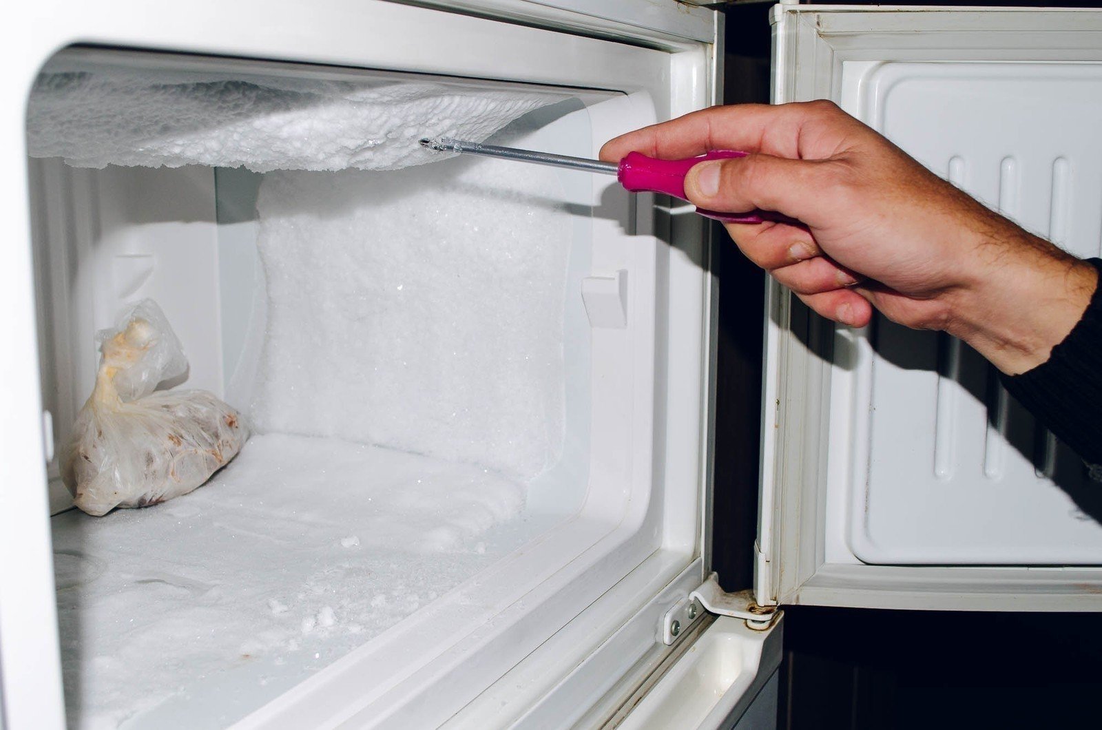 Морозилка намораживает лед либхер ноу фрост