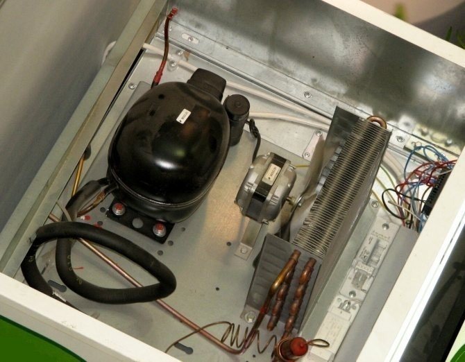 Электронный блок компрессора холодильника ман