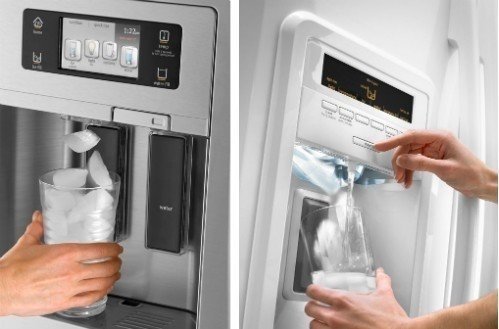 Samsung холодильник с диспенсером с ледогенератором