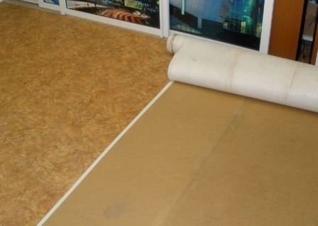 Двп на пол под линолеум на бетонный пол