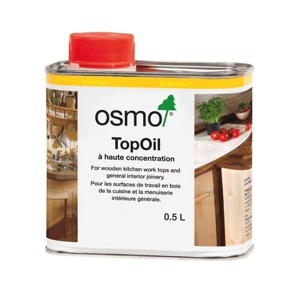 Масла с твердым воском для столешниц и мебели osmo topoil