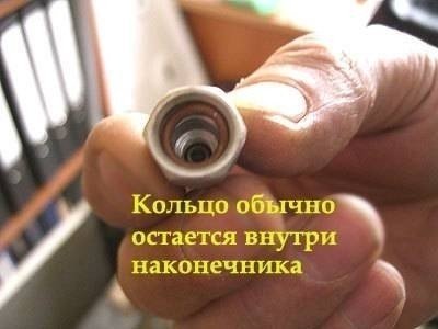 Уплотнительное кольцо жиклера газовой плиты гефест