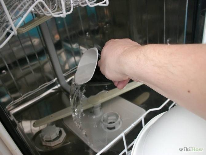 Чистка посудомоечной машины