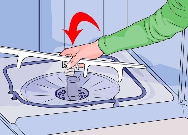 Загрузка соли в посудомоечную машину