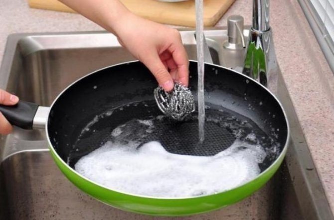 Губка для мытья посуды меламиновая