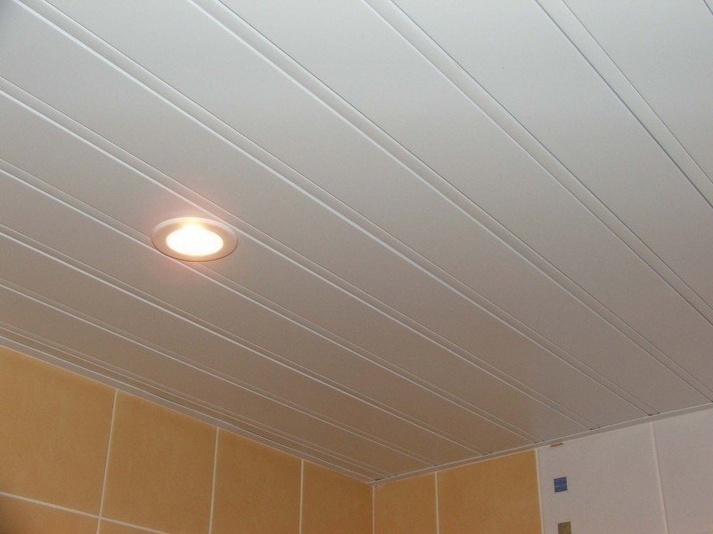 Алюминиевые потолки для ванной