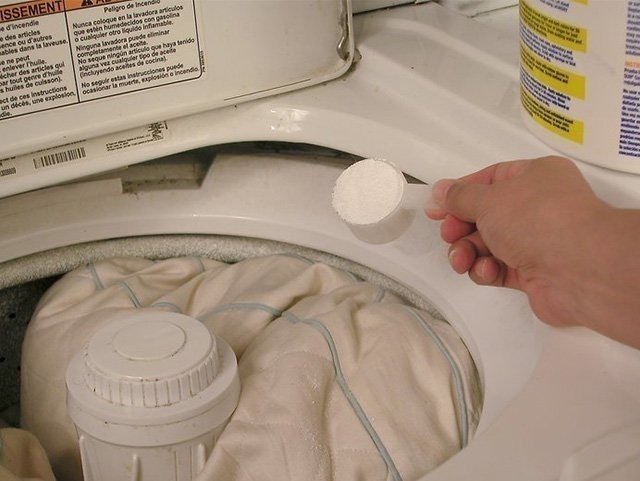 Перекись для стирки белья в стиральной машине