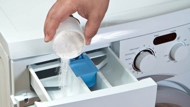 Куда заливать жидкий порошок в стиральной машине