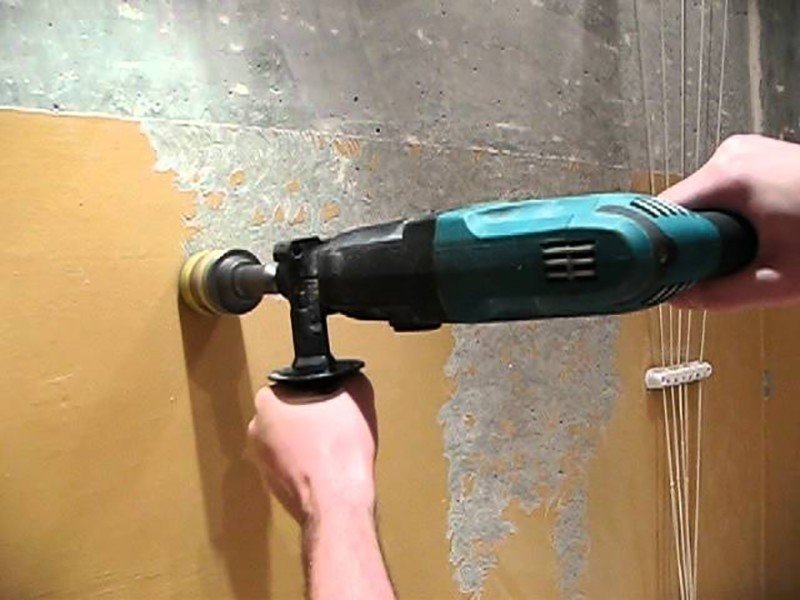 Насадка для снятия краски со стен